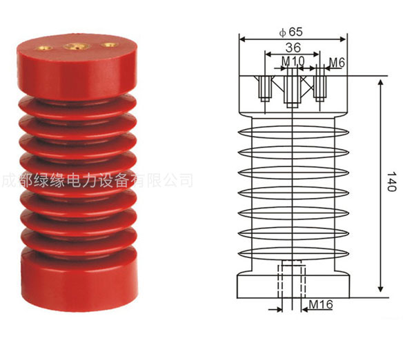 ZJ-10Q支柱絕緣子采用環氧樹枝真空澆注一次成型，具有良好的絕緣效果，等同于FN7支柱絕緣子。