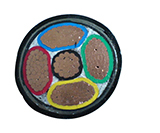 低壓電纜VV系列VV-2銅芯導體聚氯乙烯絕緣及護套電力電纜